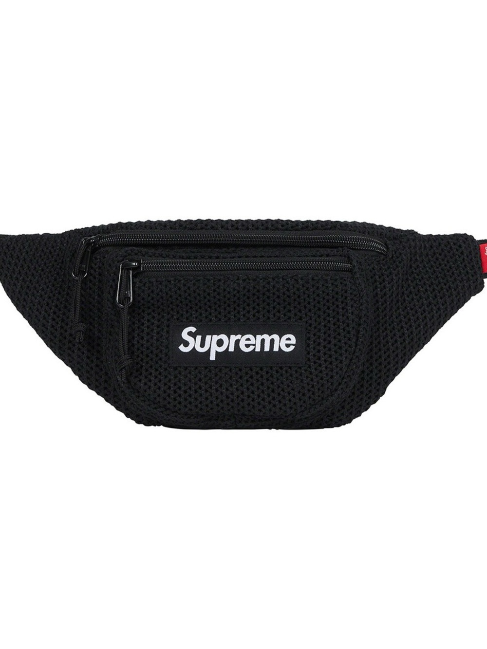 Supreme String Waist Bag Black Crossbody Fanny Pack Unisex